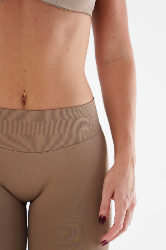 Dynamic Full Length Tights - Walnut