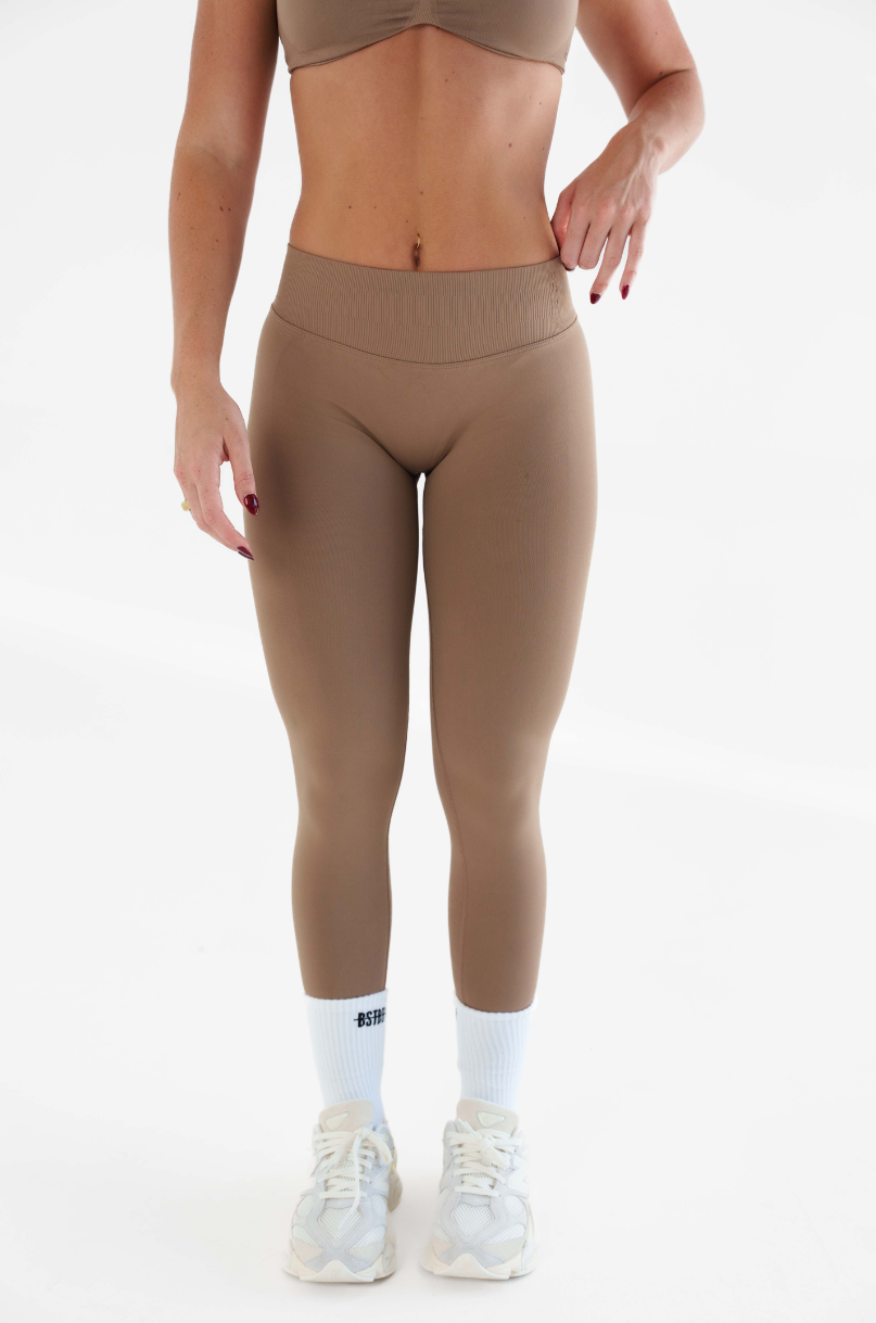Dynamic Full Length Tights - Walnut