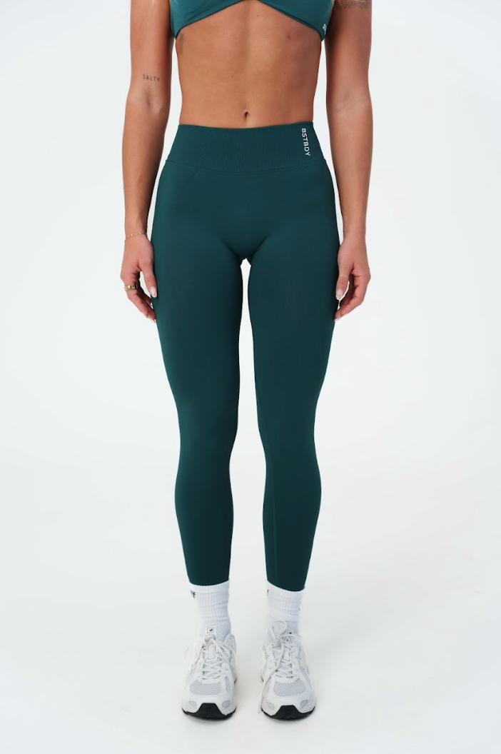 Dynamic V-Sculpt Full Length Tights - Pine