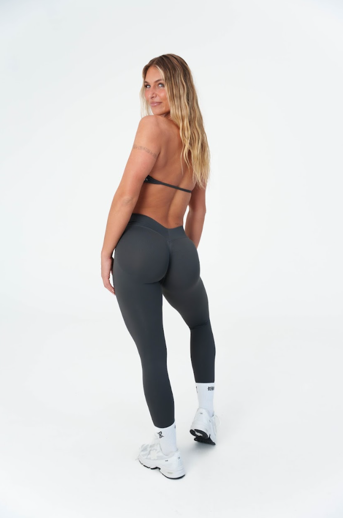 Dynamic V-Sculpt Full Length Tights - Steel