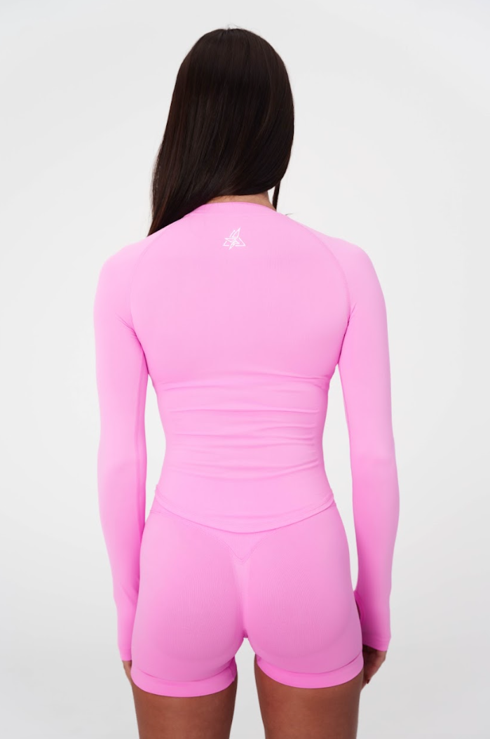 Dynamic Long Sleeve - Blush Pink