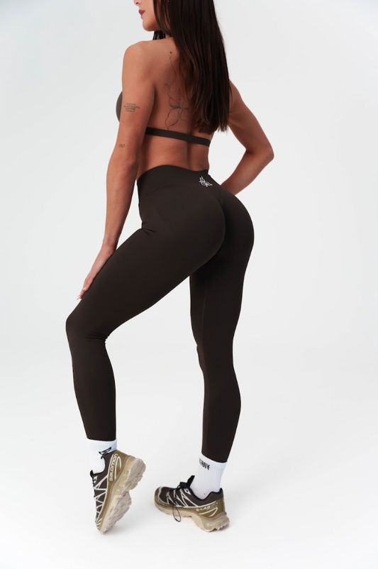 Dynamic Full Length Tights - Espresso