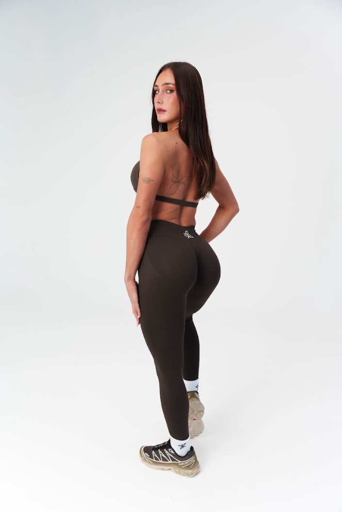 Dynamic Full Length Tights - Espresso