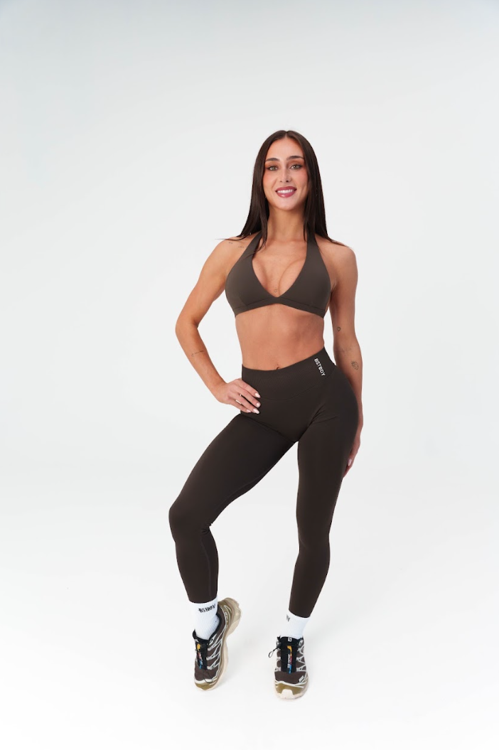 Dynamic Full Length Tights - Espresso