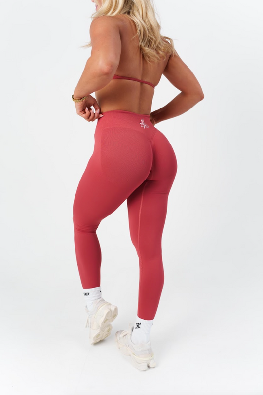 Dynamic Full Length Tights - Burnt Orange