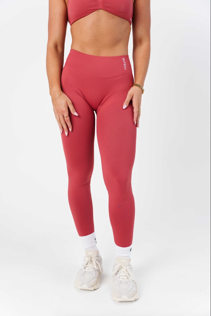 Dynamic Full Length Tights - Burnt Orange