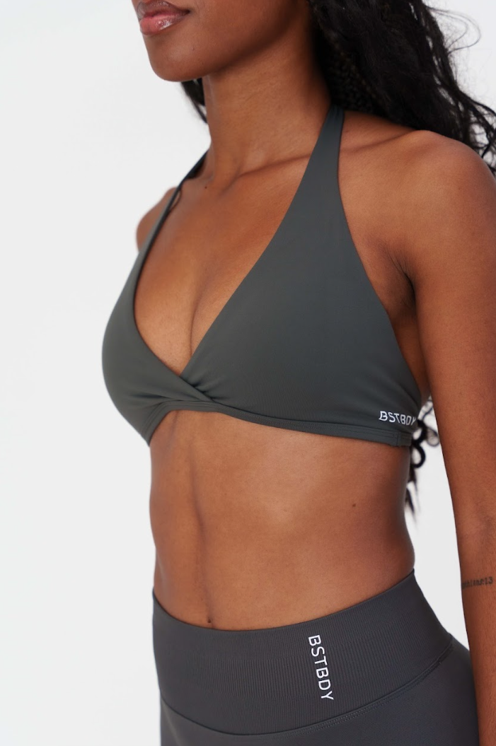 Align Bralette - Steel