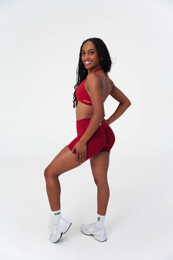Align Bralette - Cherry