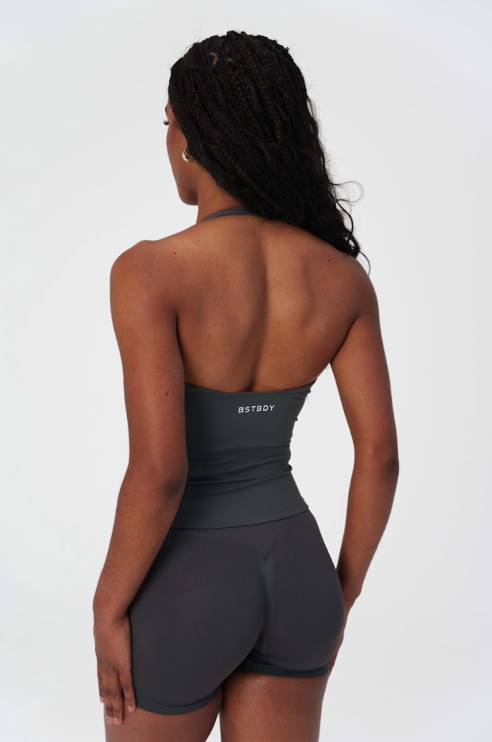 Align Bralette Tank - Steel
