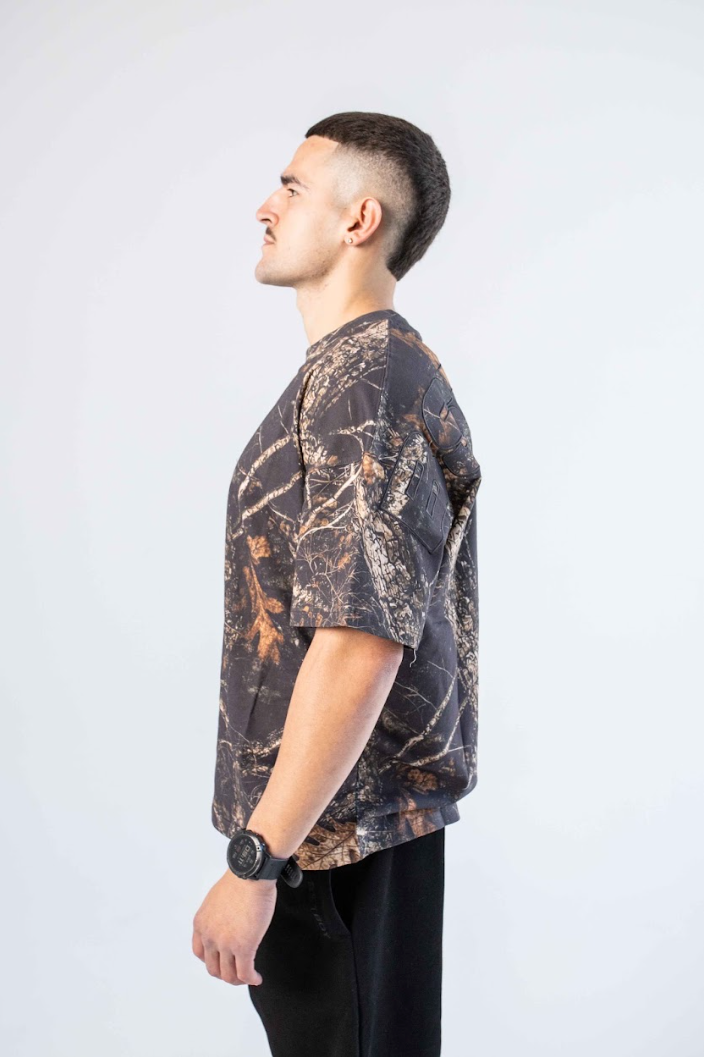 Built Tee - Bush Camo