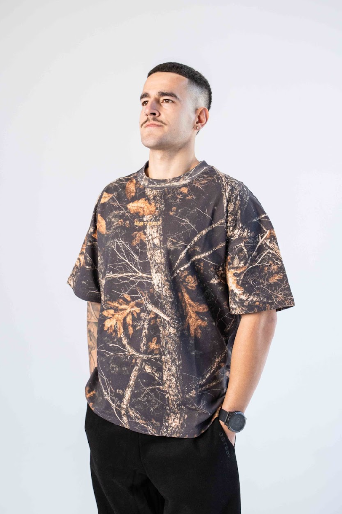 Built Tee - Bush Camo