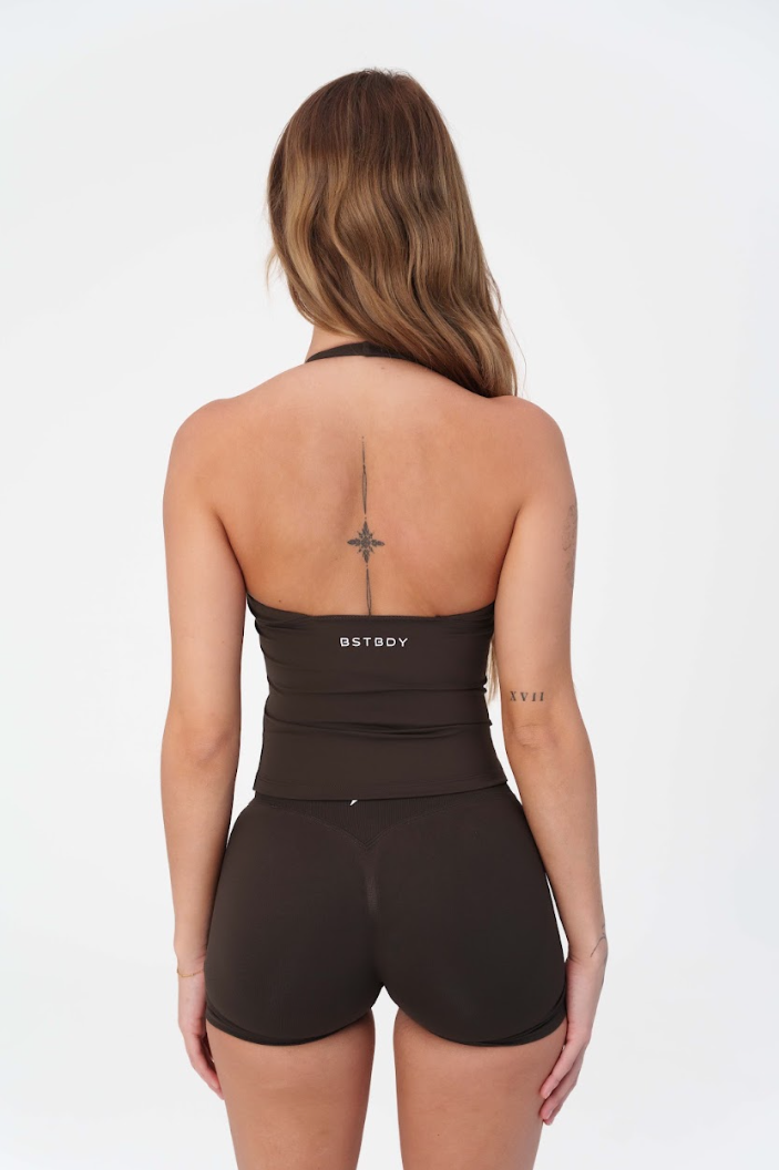 Align Bralette Tank - Espresso
