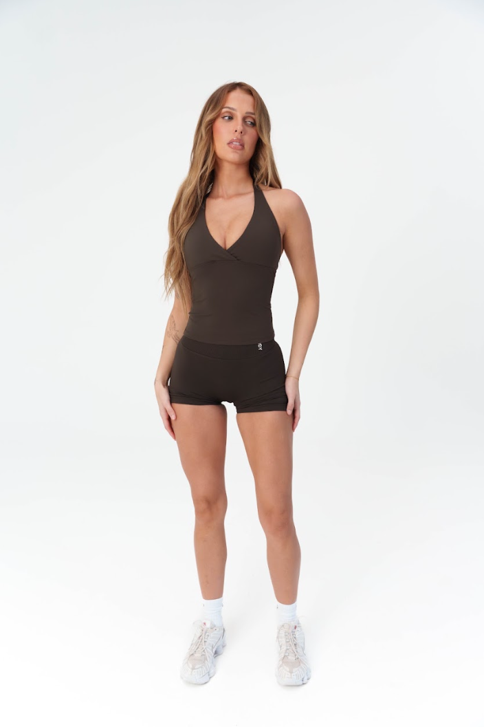 Align Bralette Tank - Espresso