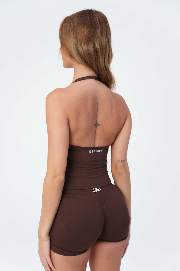 Align Bralette Tank - Mocha