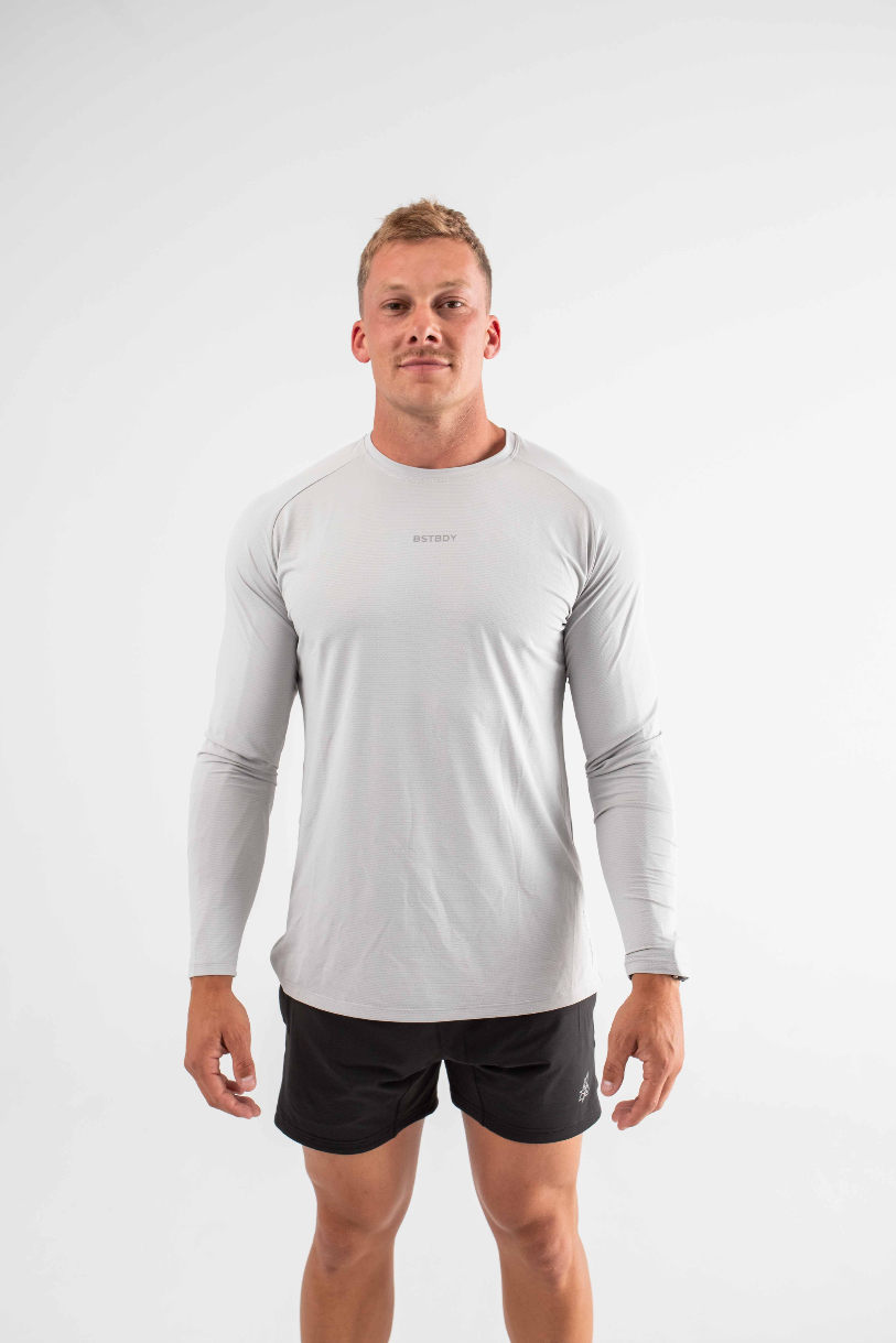 Hybrid Long Sleeve - Light Grey