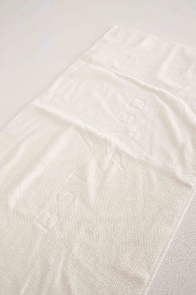 Premium Gym Towel - White