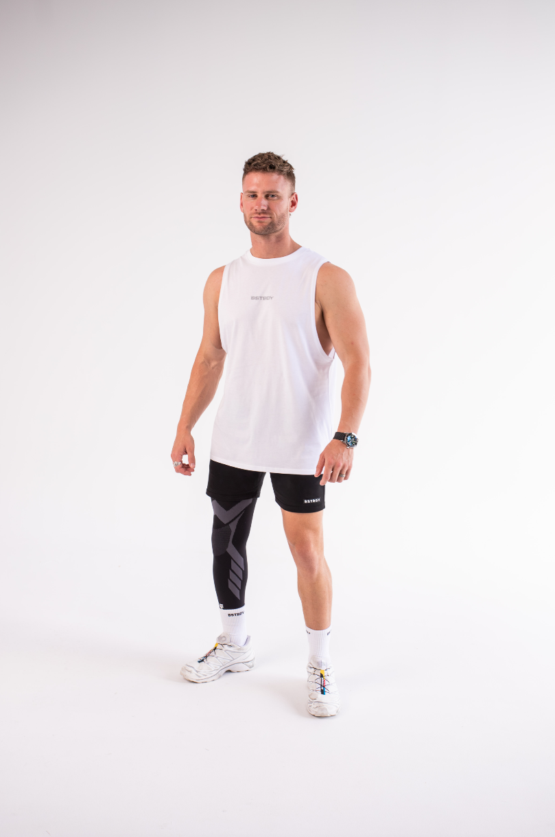 Signature Tank - Staple White