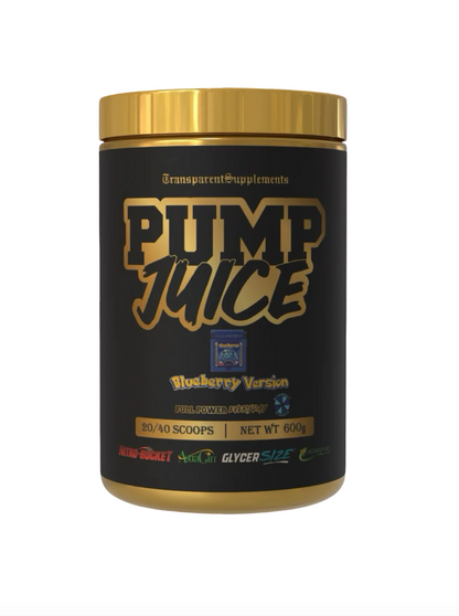 Transparent Supplements - Pump Juice 40 Serves