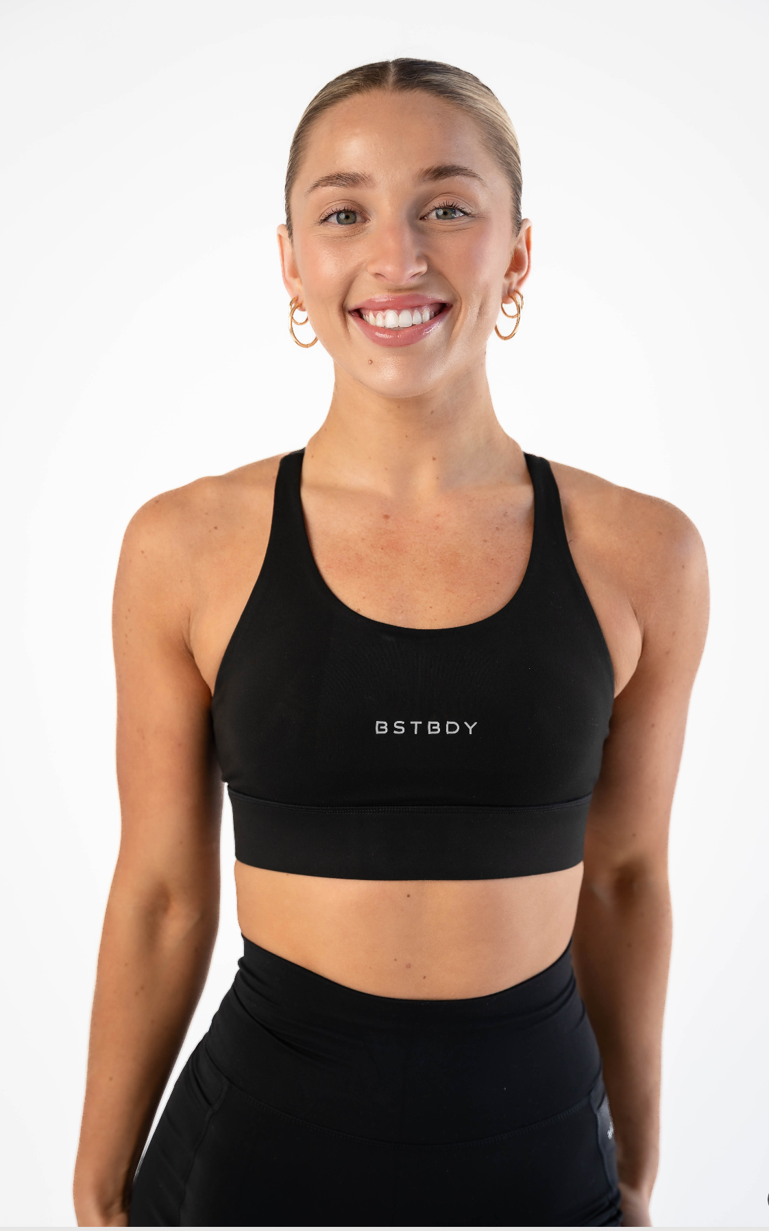 Women's Hybrid Run Bra - Black