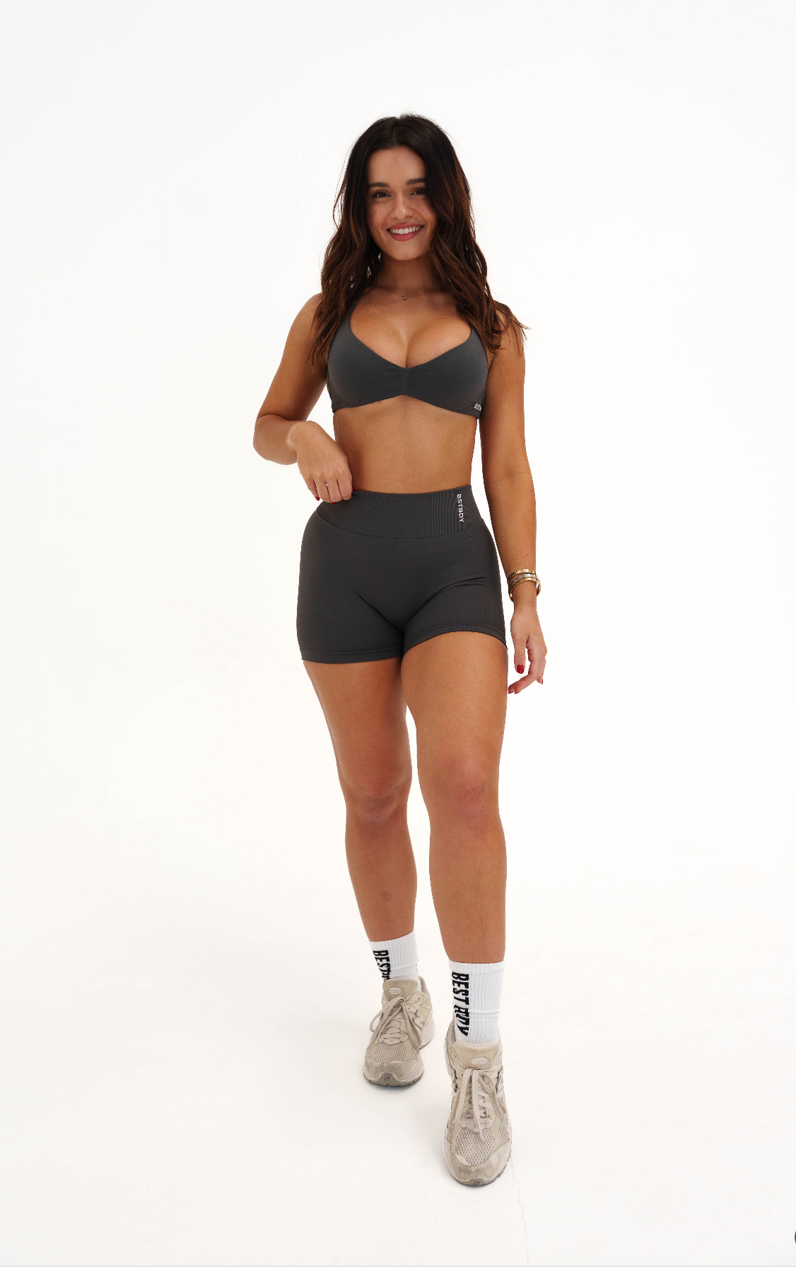 Dynamic V-sculpt shorts - Steel