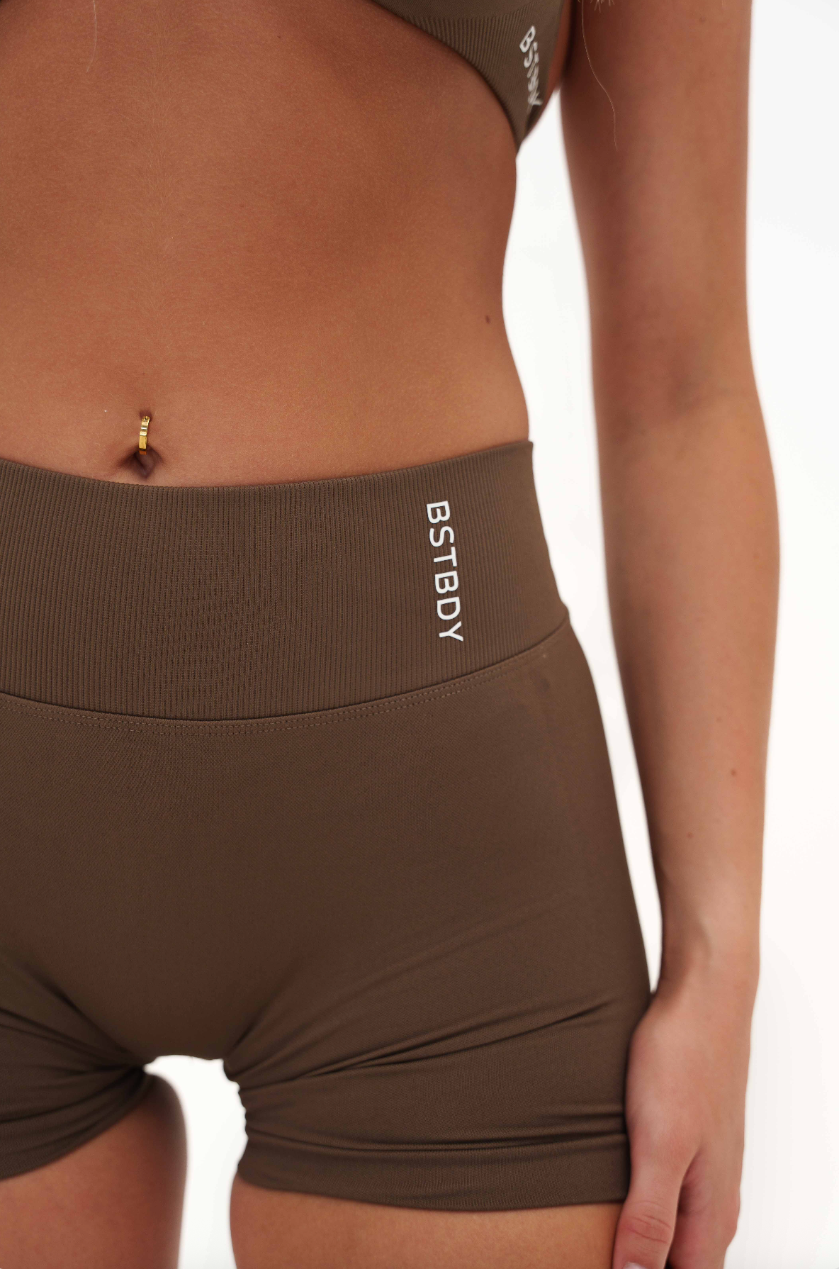 Dynamic V-sculpt shorts - Chocolate