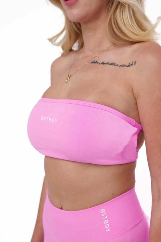 Dynamic Bandeau - Blush Pink
