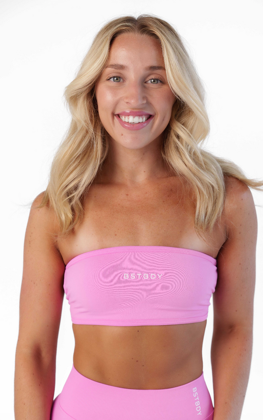 Dynamic Bandeau - Blush Pink