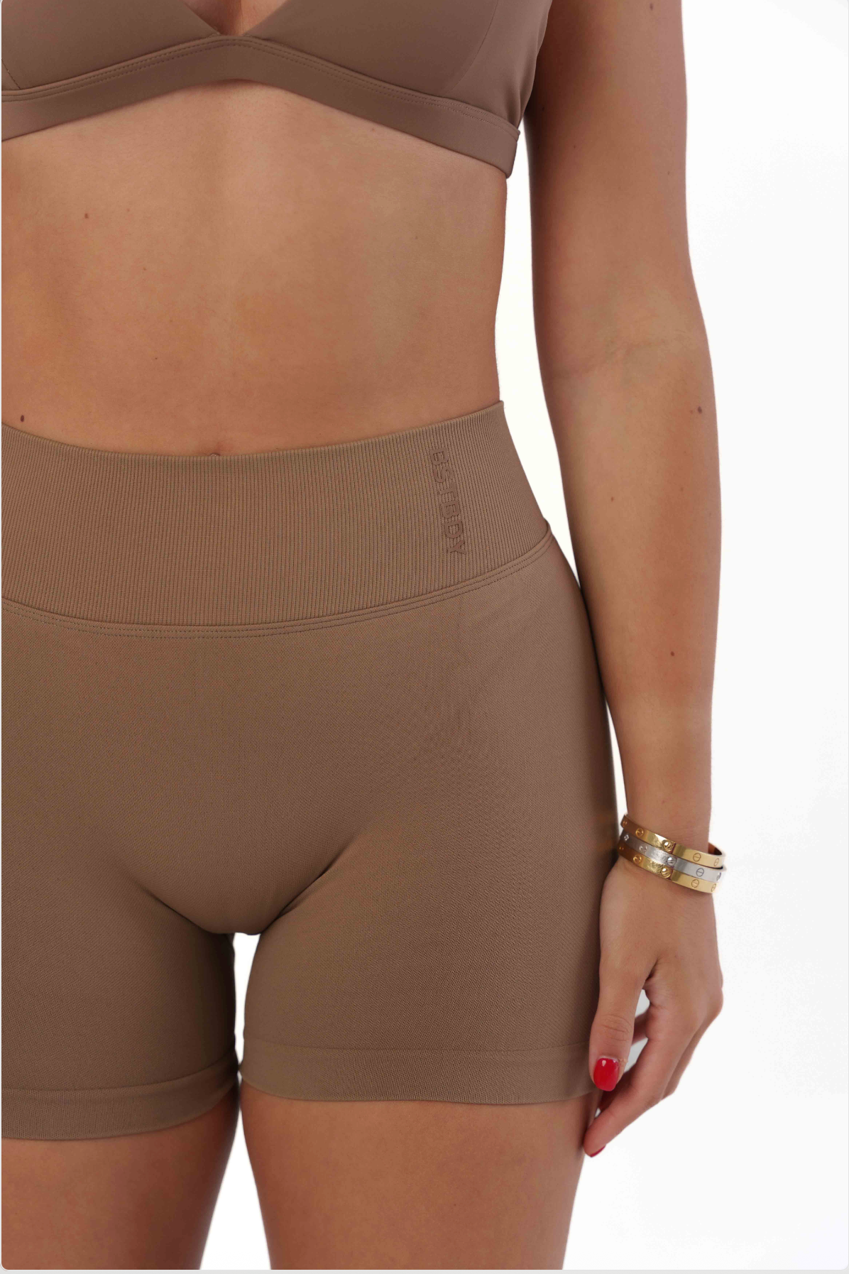 Dynamic V-sculpt shorts - Walnut