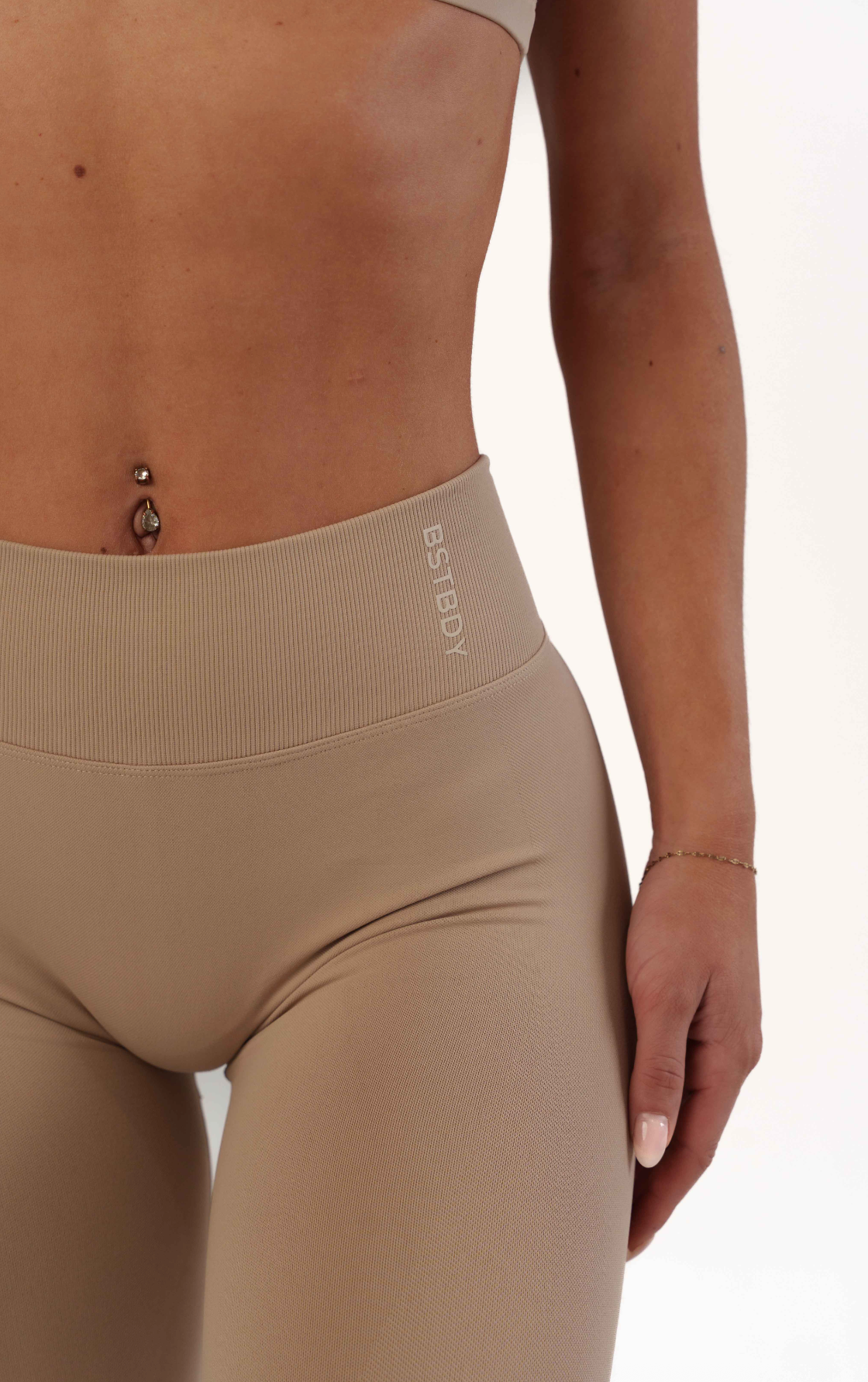 Dynamic V-Sculpt Full Length Tights - Toffee