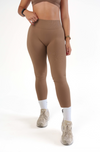 Dynamic V-Sculpt Full Length Tights - Walnut