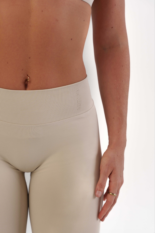 Dynamic V-sculpt Full Length Tights - Cashew