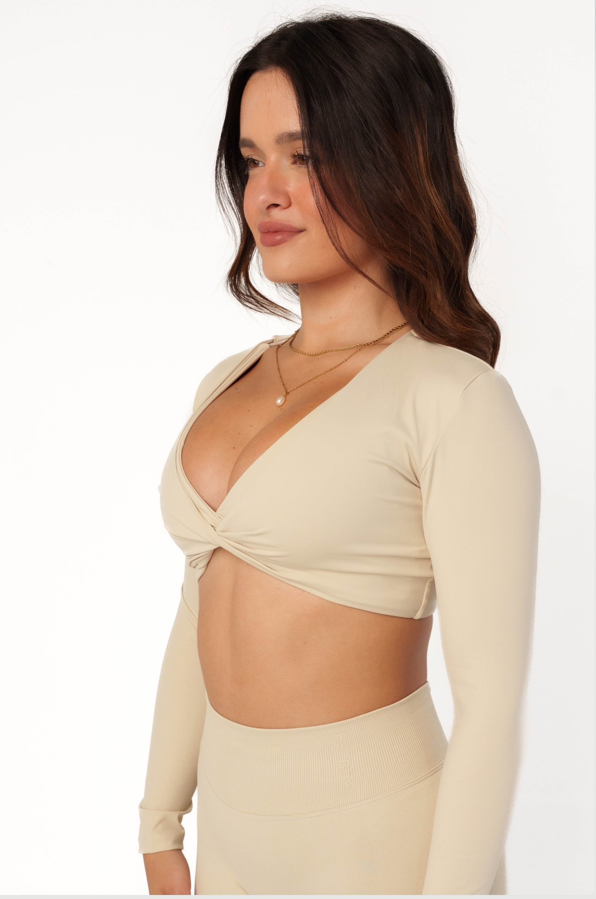 Luxe Long Sleeve - Cashew