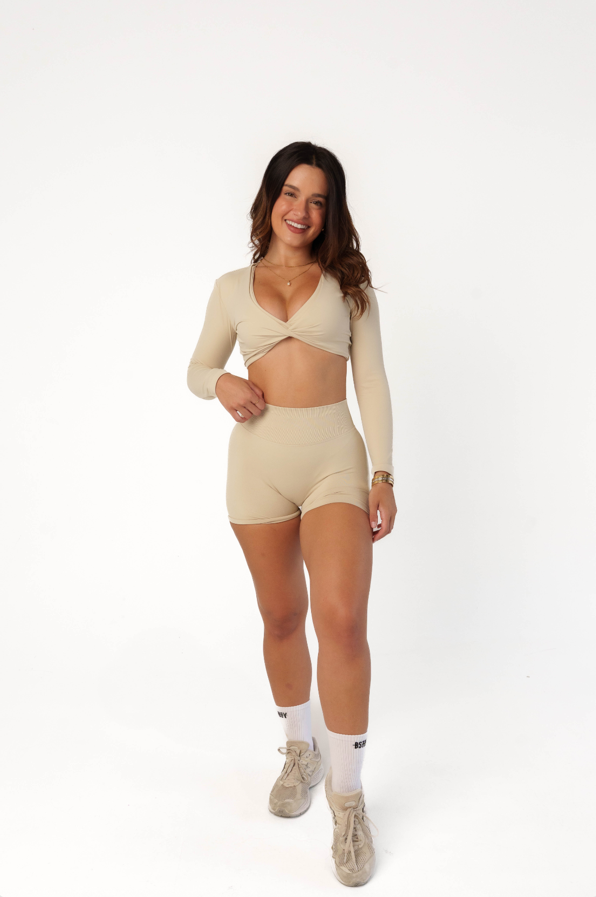 Luxe Long Sleeve - Cashew