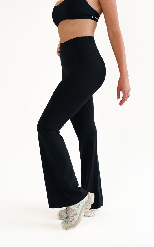 Bella Flare Leggings Tall - Black