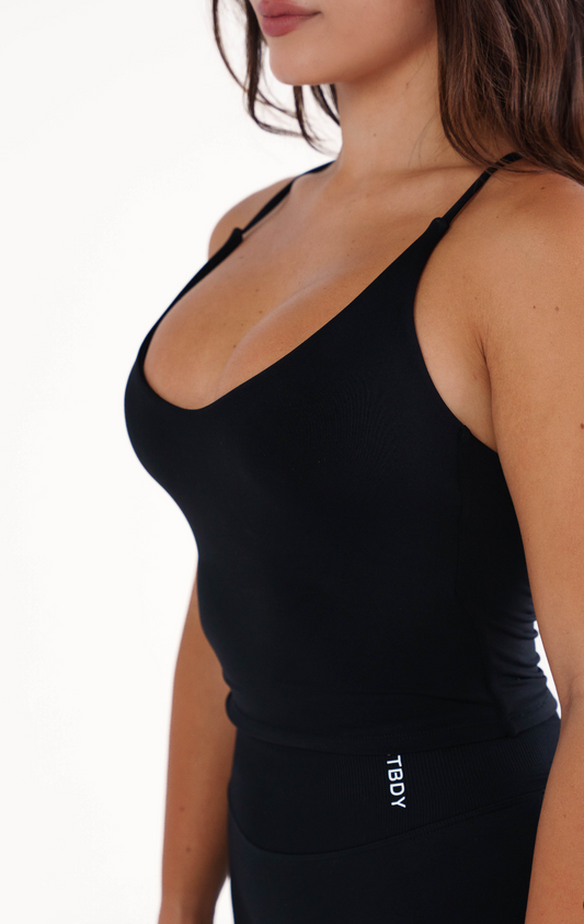 Align Sculpt Crop - Black