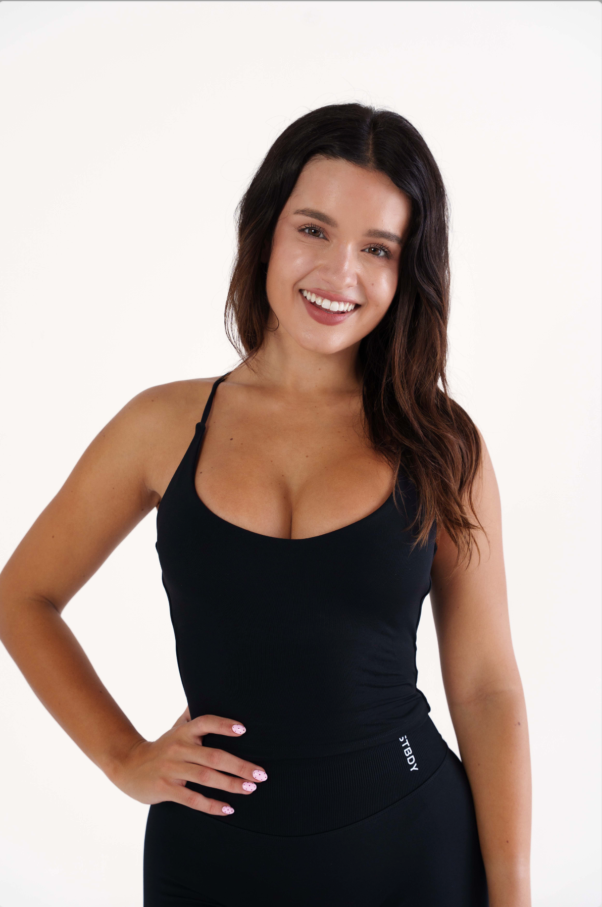Align Sculpt Crop - Black