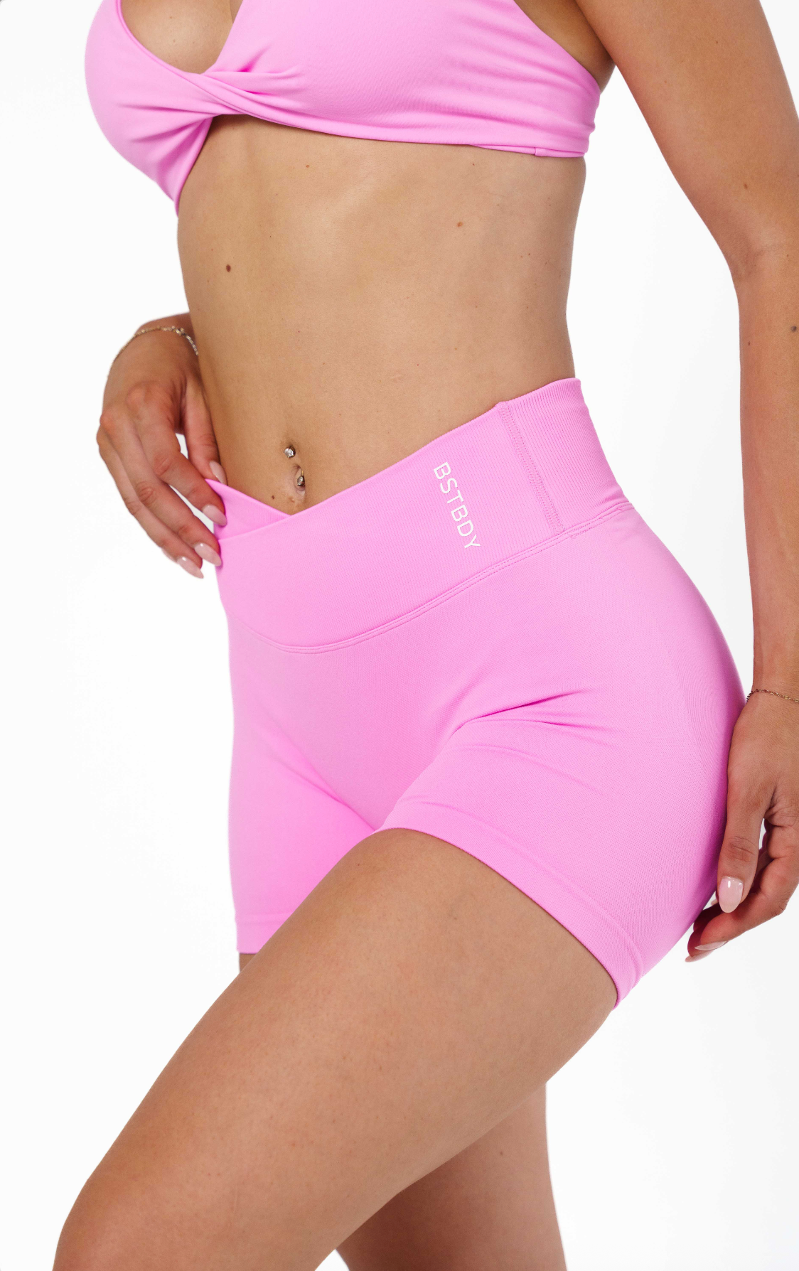 Align Shorts - Blush Pink