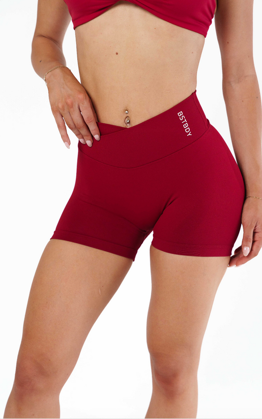 Align Shorts - Cherry