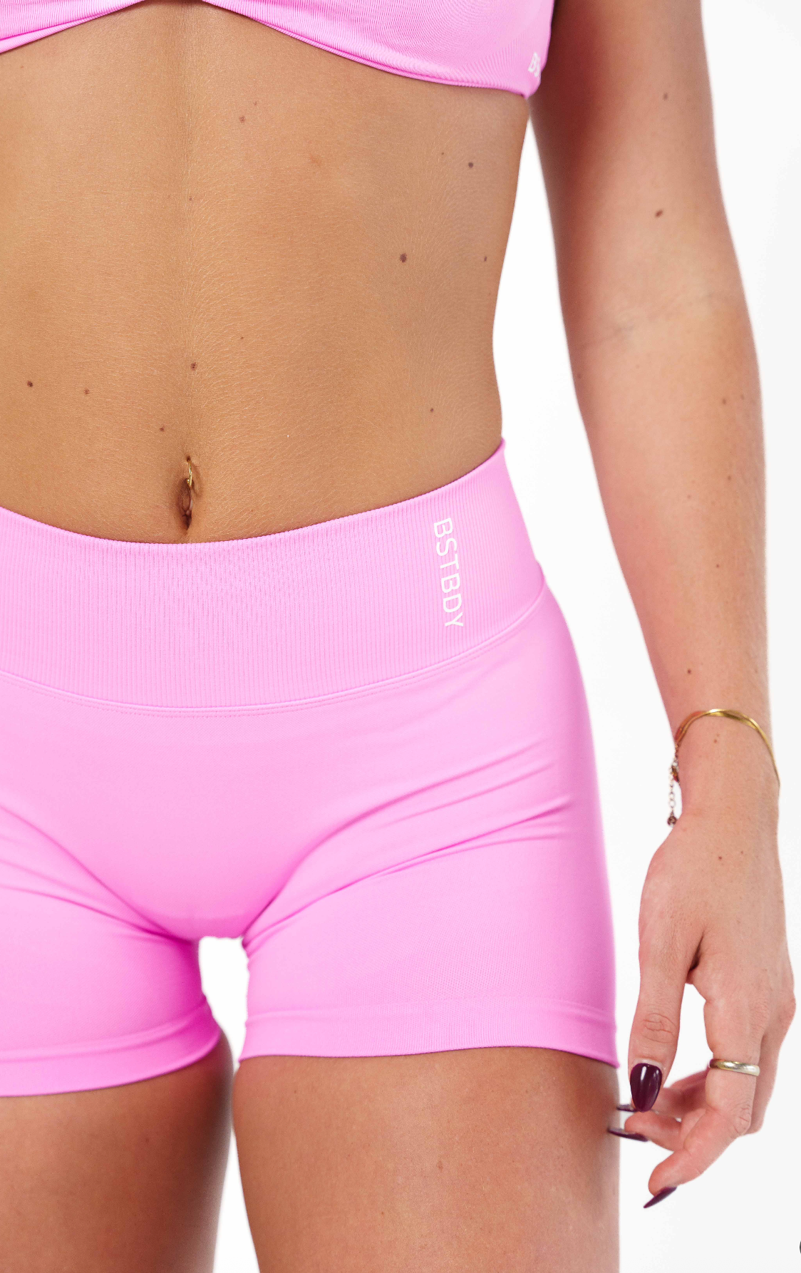 Dynamic V-sculpt shorts - Blush Pink