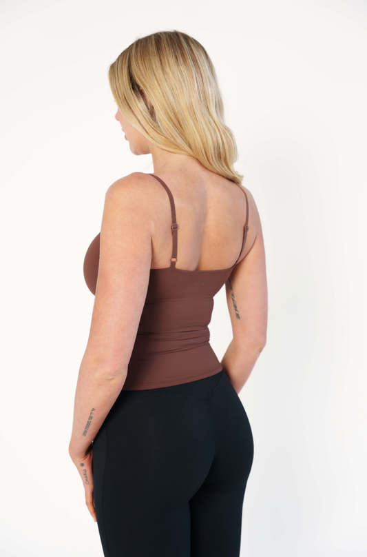 Essential tank - Mocha