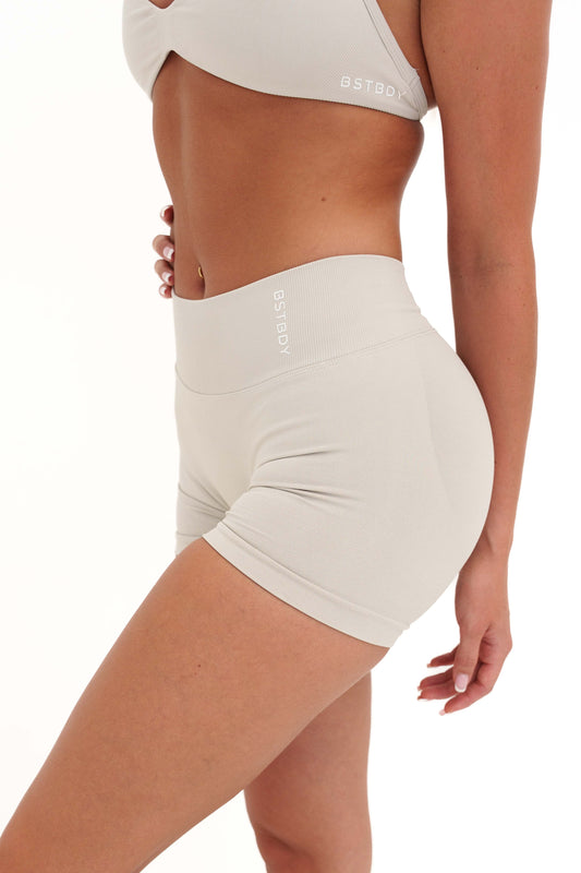 Dynamic V-sculpt shorts - Stone