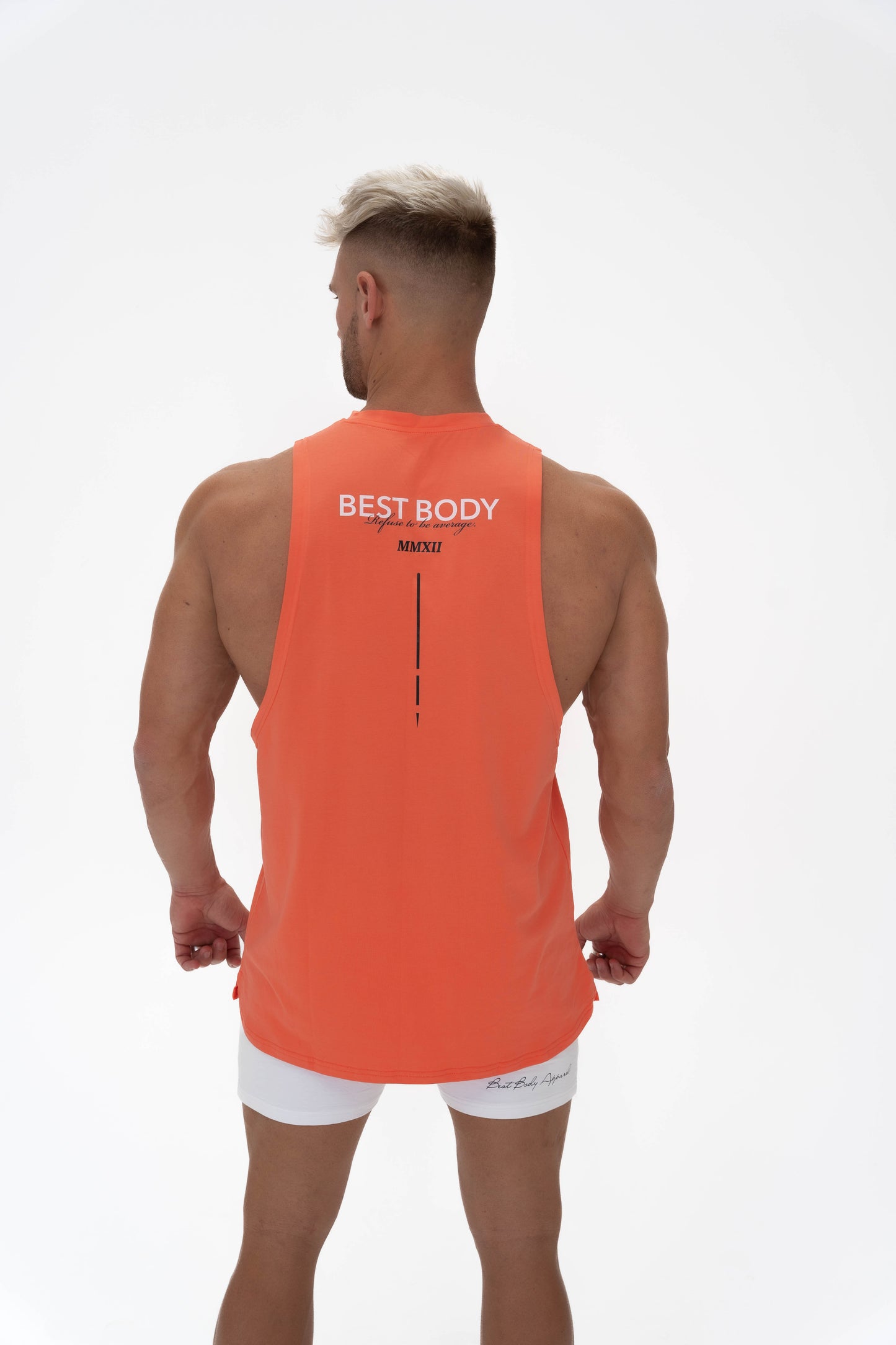 Muscle Fit Tank - Burnt Orange