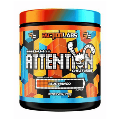 Faction Labs - Attention Cheat Mode 30 Servings - Best Body