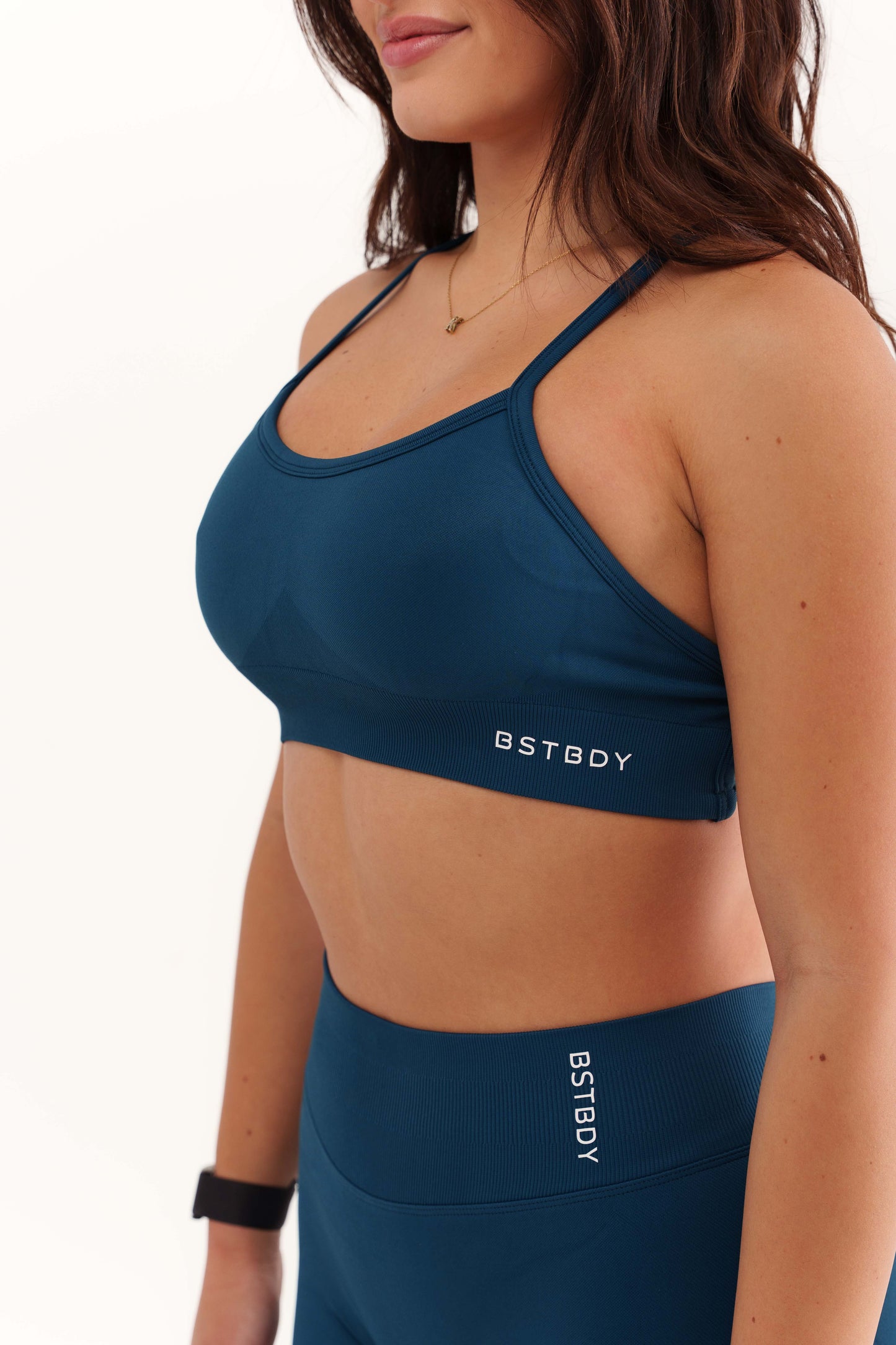 Dynamic Hybrid Bra - Sapphire