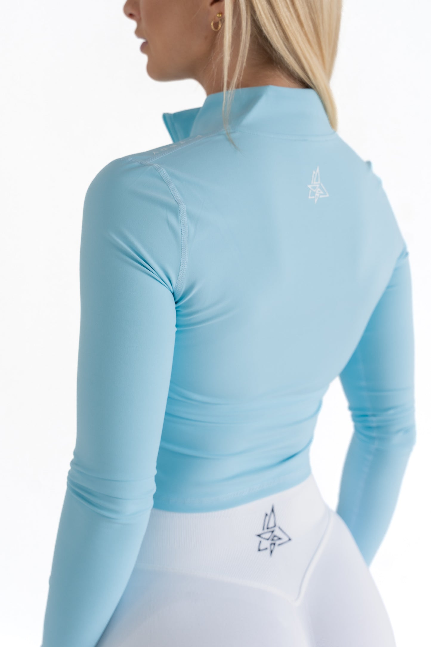 Athletic Zippy Jacket - Baby Blue