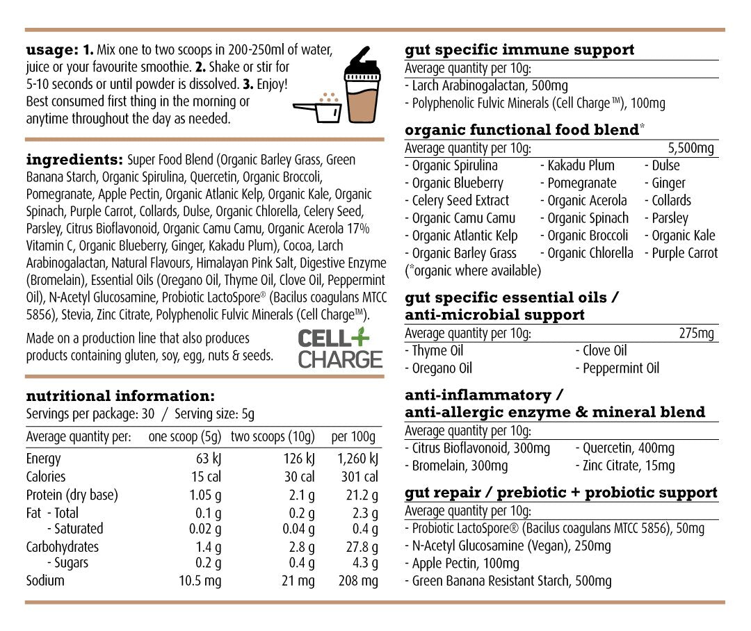 White Wolf Greens - 30 serves