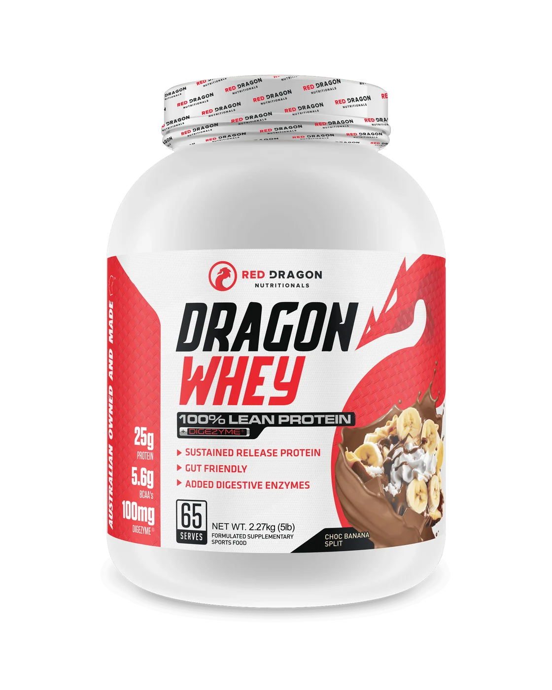 Red Dragon Nutritionals - Dragon Whey 65 servings