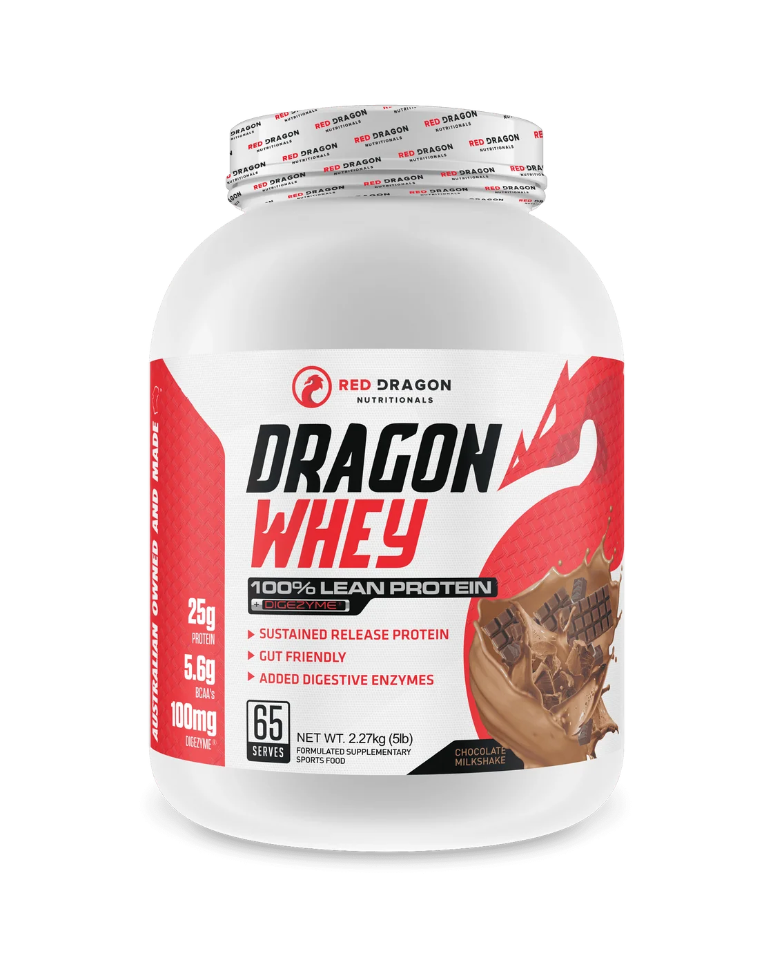 Red Dragon Nutritionals - Dragon Whey 65 servings