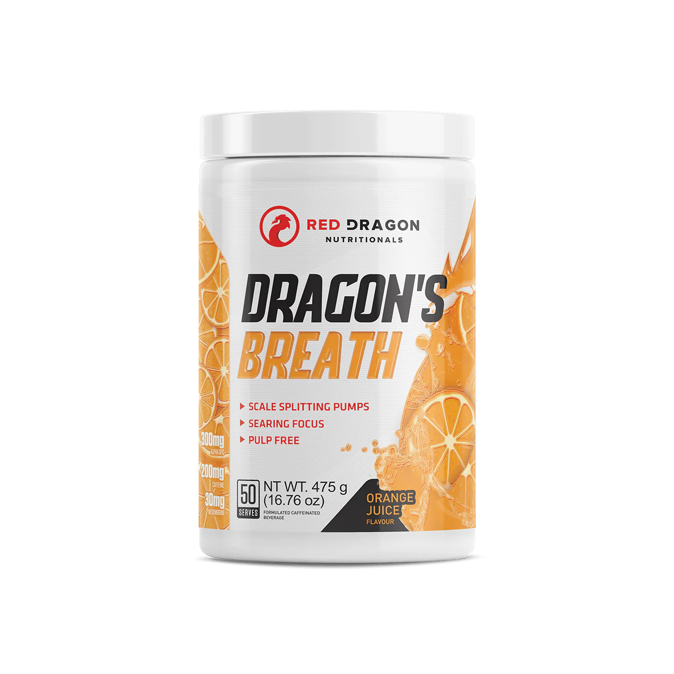 Red Dragon Nutritionals - Dragon's Breath 50 Serves