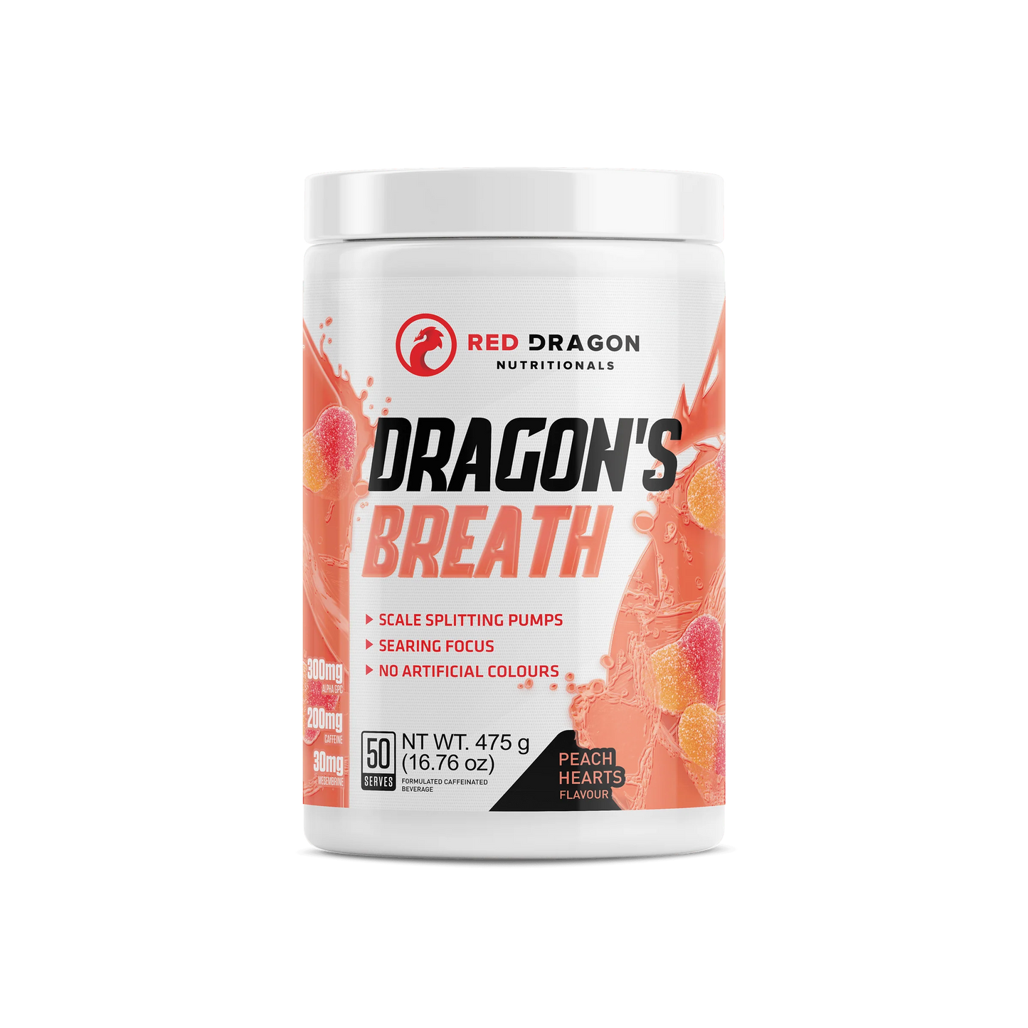 Red Dragon Nutritionals - Dragon's Breath 50 Serves